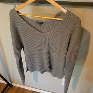 V-neck sweater